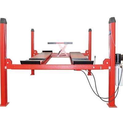 China Wheel Alignment Used Four Post Automatic Car Lift 4000/5000kg for sale