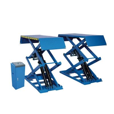 China Under Ground Installation Scissor Lift Vehicles Equipment Hydraulic Car Hoist Car Lift 3000kg for sale