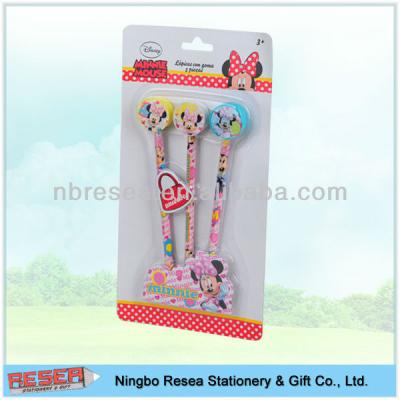 China Eraser Pencil Eraser Promotional Set for sale