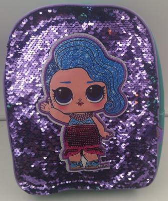 China Waterproof Sequin School Backpack for Girls Boys Children Kindergarten Schoolbag Cute Bookbags for sale