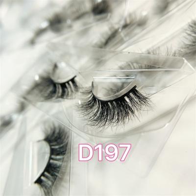 China China Sunland Natural Professional Business Dramatic Eyelash 1pair Start Your Own Mink Eyelash With Fancy Box for sale