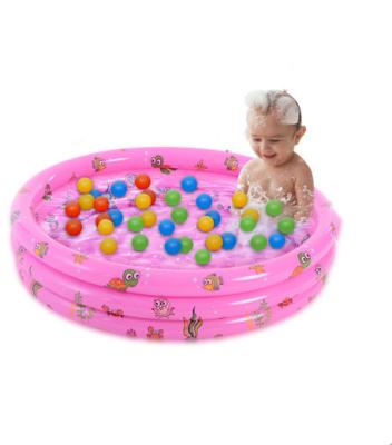 China Water Games 90cm Three Ring Factory Price High Quality Circular Printed Inflatable Pool for sale