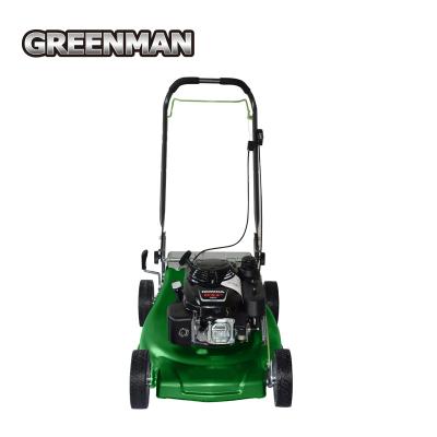 China 4-Stroke 21inch 533mm Grass Cutting Push Lawn Mower With Gasoline Engine for sale