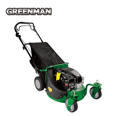 China 4-Stroke 22inch 558mm Grass Cutter Self Propelled Lawn Mower With Gasoline Engine for sale