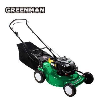 China 4-Stroke 21inch 533mm Grass Cutting Push Lawn Mower With Gasoline Engine for sale