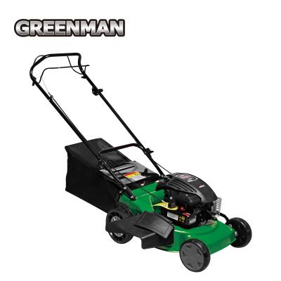 China 4-Stroke 18inch 3 in 1 Grass Cutting Self Propelled Lawn Mower 460mm with Gasoline Engine for sale