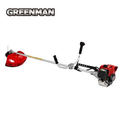 China High Quality 2-Stroke Commercial Brush-cutter 2-Stroke / Grass Trimmer With 45cc Kawasaki Engine for sale