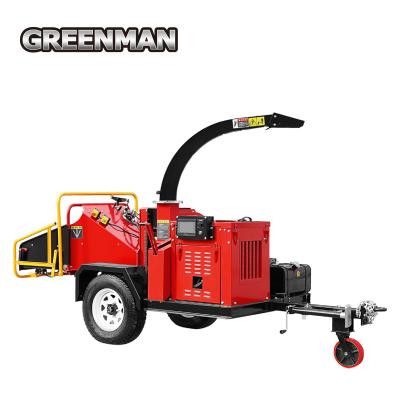 China Factory Diesel Engine Powered Wood Chipper for sale