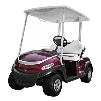 China Good Quality 2 Seats Battery Golf Car With Aluminum Frame Curtis Controller Trojan Battery G20A for sale