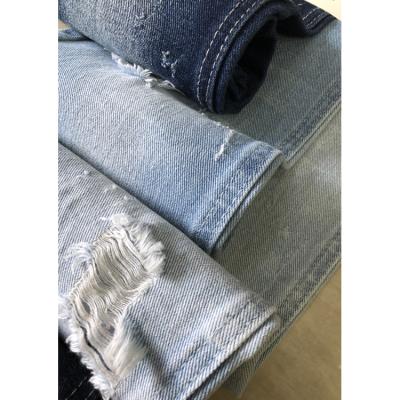 China Wholesale Custom New Design Non-elastic Polyester-Cotton Denim Fabric Trend Tear-Resistant for sale