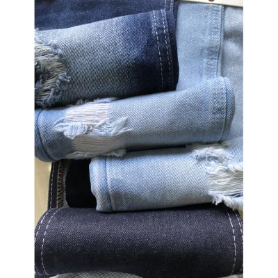 China Tear-resistant specialization in the production of fabric tooling denim cotton denim fabric blue denim for sale