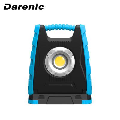 China Powerbank Darenic 10W LED Brightness Fast Charging Professional Lighting Adjustable Flood Light With Waterproof IP54 Function for sale