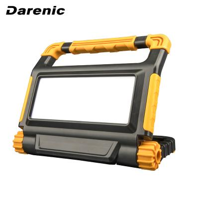 China Power Bank Function Darenic 50W Rechargeable High Lumen LED Mechanic Work Light For Vehicle Repair and Outdoor Camping for sale