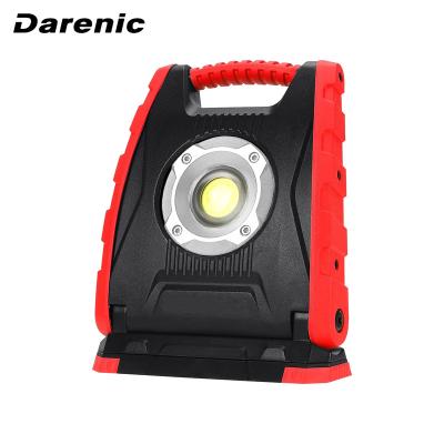 China Rechargeable Bluetooth Speaker Darenic 30W LED Flood Light with 360 Degree Rotating Power Bank Magnetic Bass Function and Bluetooth Speaker for sale