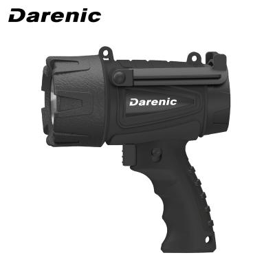 China ABS Housing with Painting Darenic 10W 600LM USB LED Spot Work Rubber Bottom Handheld Light for Outdoor Activities for sale