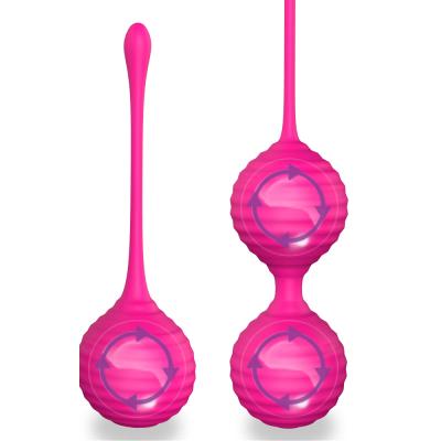 China Kegel Exercise 2022 Balls Smart Woman Pelvic Floor Kegel Exercise Weights Ben Wa Medical Soft Silicone Kegel Balls for sale