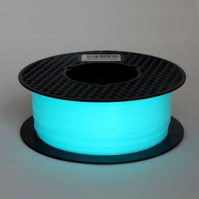 China Glow in Dark 1.75mm 3D Printer Filament Luminous Sublimation Material for 3d Printing Red Glow Ranibow Firefly Green/Glow 1.75MM Printer Filament for sale