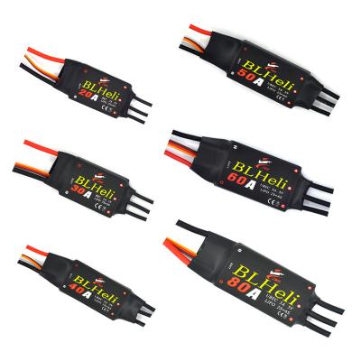 China Vehicles & BLHeliSeries12A 20A 30A 40A 50A 60A 80A With UBEC Remote Control Toys ESC Brushless ESC Speed ​​Controller For RC Airplanes Helicopter for sale