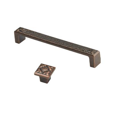 China Traditional Furniture Handle Series Hardware Furniture Handle Cabinet Brass Drawers Copper Pull Handles and Knobs Hardware for sale