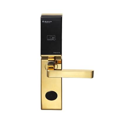 China American Style Archie RFID Smart Card Hotel Apartment Smart Digital Door Lock Air Bnb Keyless Door Lock With Hotel Program for sale