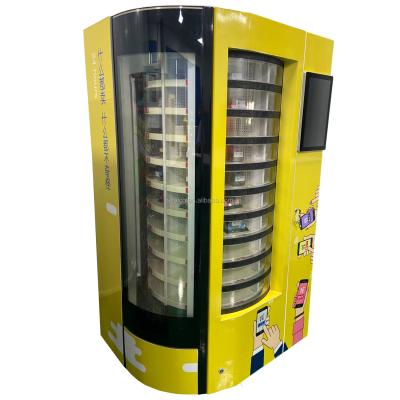 China 2022 new commercial building hot food vending machine or fruit with temperature from 4 to 65 degrees Celsius with number card reader for sale