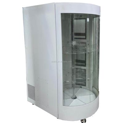 China Fresh Rose Flower Self Service Commercial Building Vending Machine With Remote Control Transparent Window Displaying Cooling System for sale