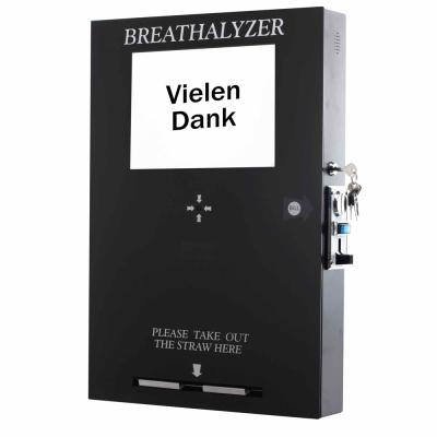 中国 Breath Alcohol Tester Safety For Netherlands Smart M2M Vending Breathalyzer With Acceptor 販売のため