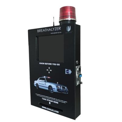 중국 Coin operated alcohol breath analyzer high sensitivity breathalyzer vending machine 판매용