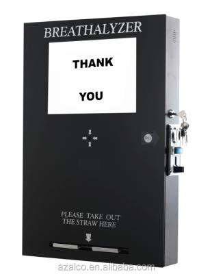 Cina 2017 new product digital alcohol breath analyzer breathalyzer breathalyzer coin operated alcohol breathalyzer in vendita