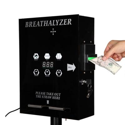 China 2015 Bill Operated Vending Breathalyzer Supplier Bad Breath Gas Detect Vending Machine NTB1591+ for sale