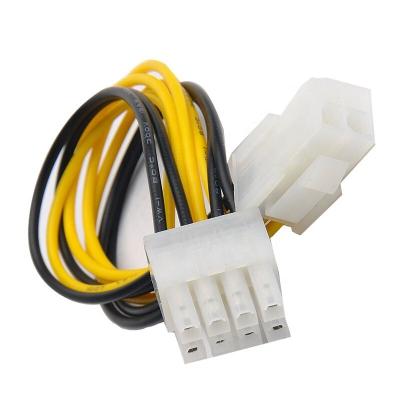 China Server computer 4P to 8P computer mainboard cpu power cord extension line 4pin to 8pin conversion p4 line to p8 pin connection line for sale