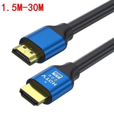 China Wholesale HDTV Male To Male Gold Plated High Speed ​​HDTV Cable OEM Support 3D 4K And 2160P 1080P 1M 1.5M 2M 3M 5M 10m 15M 20M for sale