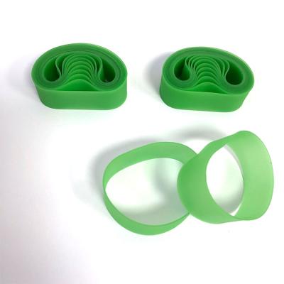 China Durable Yarn Feeder Spare Green Rubber For Circular Knitting Machine for sale