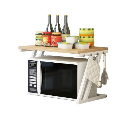 China Sustainable Microwave Rack Storage Cart Workstation Shelf for sale