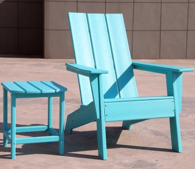 China HDPE Lumber Adirondack Chair All Weather Premium Recycled Weather Resistant For Not Outdoor Color Fade Hdpe Furniture for sale