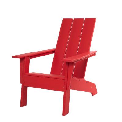 China Modern Poly HDPE Lumber Adirondack Chair, Weather Resistant For Garden, Backyard And Patio Deck Lawn Furniture | for sale