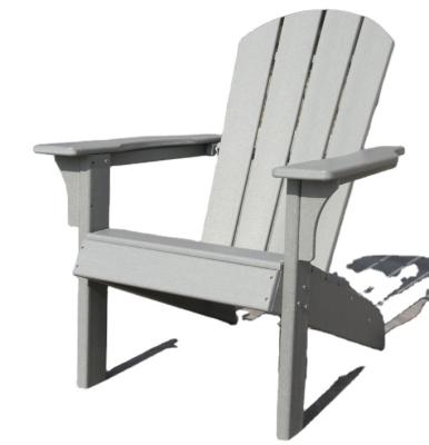 China Modern Factory Directly Supply Classic Design HDPE Adirondack Chair For Patio Deck Garden for sale