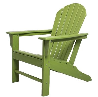 China Modern Factory Directly Supply High Quality HDPE Plastic Outdoor Adirondack Chair for sale