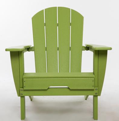 China Modern New Design HDPE Seating Furniture, Competitive Price Recycled HDPE Lumber Folding Adirondack Chair for sale