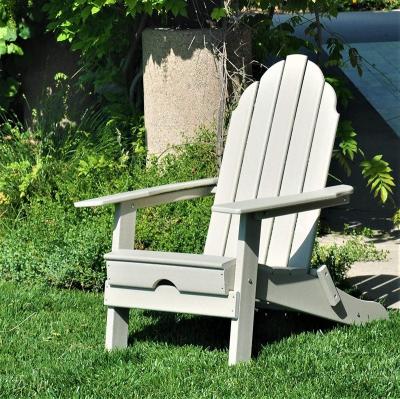 China Poly Modern HDPE Lumber Folding Adirondack Chair, Aqua | Adult-size, weather resistant for garden, backyard and patio deck lawn furniture for sale