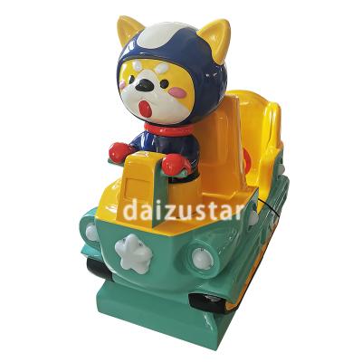 China Metal+acrylic+plastic swing machine factory fiberglass luxurious coin kiddie ride swing car/bus with video games for sale