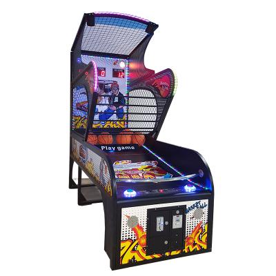 China Indoor Arcade Game Machine With 2 Basketball Hoops Metal+acrylic+plastic Arcade Hoops Cabinet Basketball Game /Extreme Player for sale