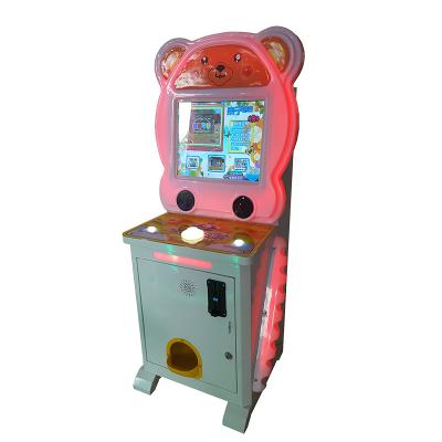 China Metal+acrylic+plastic Timberman Kids Coin Operated Game Machine Arcade Game Machine Video Game For Kids for sale