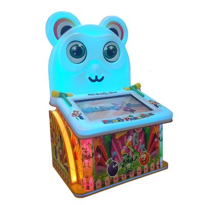 China Hotselling Metal+acrylic+plastic 32Lcd Percussion Paradise Arcade Indoor Sport Amusement Corner Powered Kids Beat-A-mole Game Machine For Sale for sale