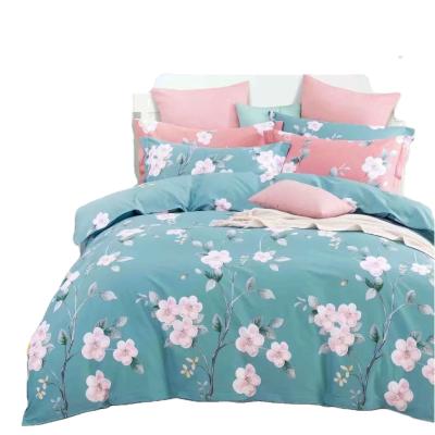 China Anti Static Hot Sale Cotton Fabric Custom Printing For Bed Sheet Set for sale