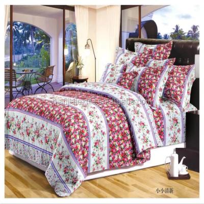 China Disposable Cheap Price Polyester Printed Bed Sheet For Bedroom for sale