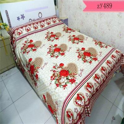 China TWILL 1 Pcs Bedding Set Printed Bed Sheet For Bedroom for sale