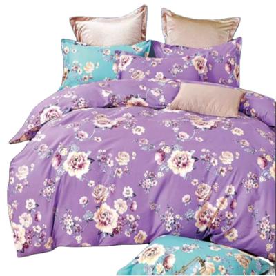 China Disposable Printed Bedding Sets Cotton Manufacturer 100% Cotton Printed Bed Sheet for sale