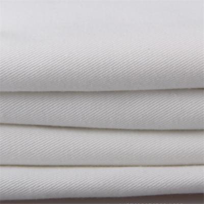 China 2016 Tear-resistant white hot sale 100%cotton twill fabric for sale