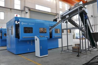 China Injectieslag het Vormen Machine, 0.1L - 3L 8 de Flessen Blazende Machine van het Holte Automatische Huisdier Te koop